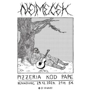 Mračan i atmosferičan zvuk Nemečeka stiže u Benkovac 29. prosinca u kultnoj benkovačkoj pizzeriji “Kod Pape”