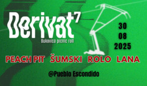 DERIVAT 07 Bukovica Picnic Roll: Glazbena Poslastica s Bendovima ROLO, ŠUMSKI, PEACH PIT i LANA